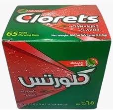 كلورتس لبان صغير 65 قطعة
