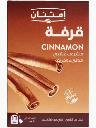 إمتنان شاي القرفة ، 16 كيس شاي
